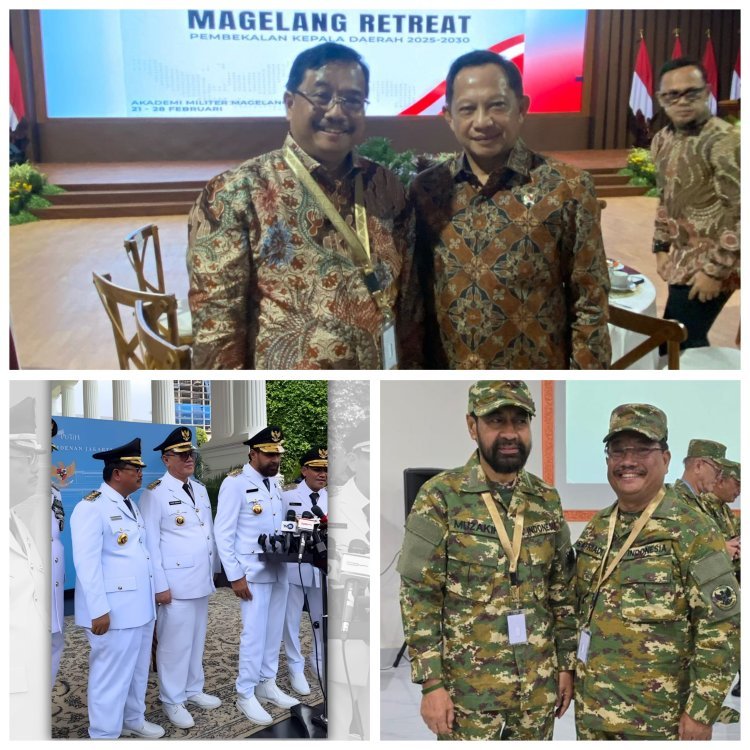 Momen Gubernur Aceh H. Muzakir Manaf Memanggil Bupati Aceh Singkil di Konferensi Pers Pelantikan Kepala Daerah