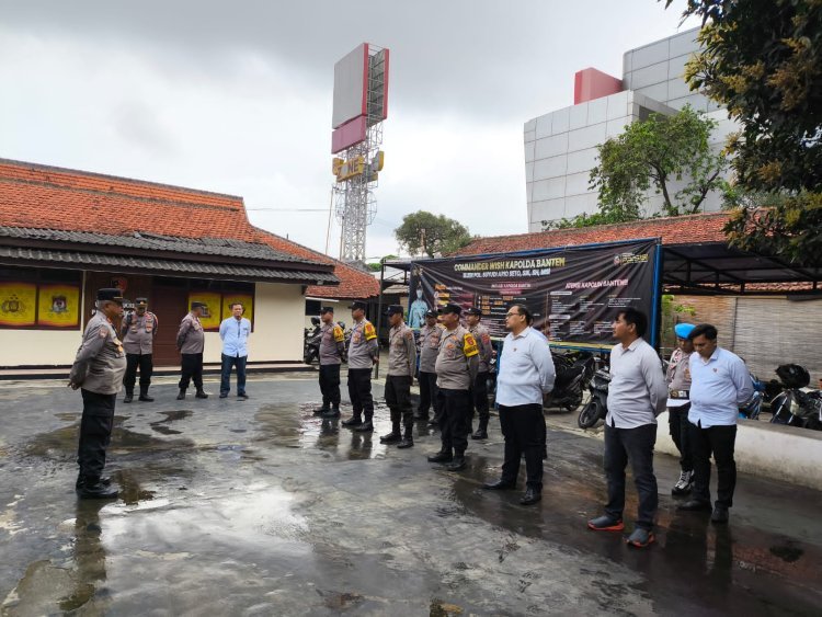 Disiplin dan Kesiapsiagaan: Apel Pagi Polsek Cikupa Dipimpin Wakapolsek