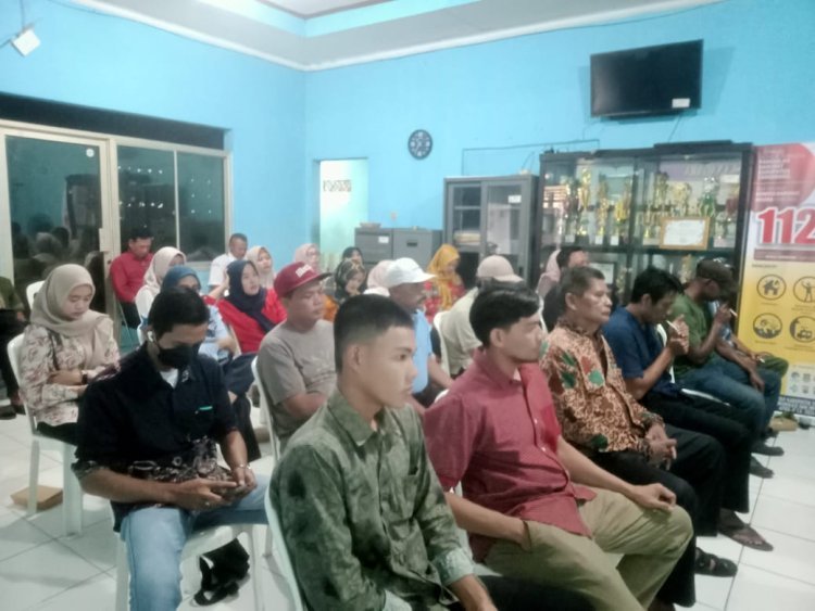 Bhabinkamtibmas Hadiri Musyawarah Desa Sukanagara Bahas APBDes 2025