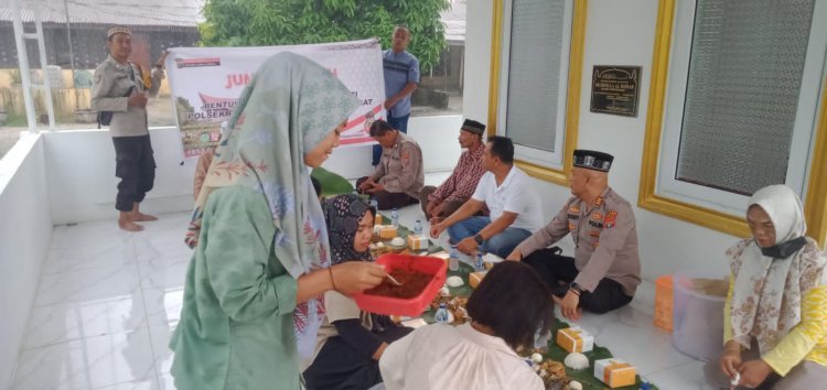 Kapolsek Perdagangan Pimpin Kegiatan Punggahan Menyambut Bulan Suci Ramadan