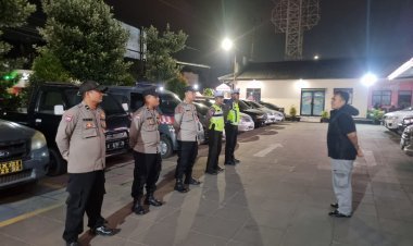 Polsek Cikupa Gelar Apel Operasi Cipkon, Antisipasi Gangguan Kamtibmas