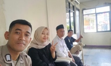 Bhabinkamtibmas Cibadak Sambangi Warga, Sosialisasikan Nomor Bantuan Polisi 110