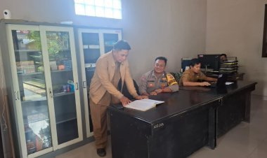 Bhabinkamtibmas Desa Talaga Lakukan Sambang dan Himbauan Kamtibmas