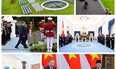 Presiden Prabowo Sambut Sekjen PKV Tô Lâm di Istana Merdeka, Perkuat Kerja Sama Strategis Indonesia-Vietnam