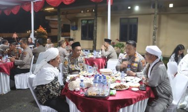 Kapolres Simalungun Gelar Buka Puasa Bersama Anak Yatim dan Kaum Dhuafa