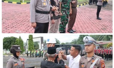 Wakil Bupati Aceh Singkil Pimpin Apel Gelar Pasukan Operasi Ketupat 2025