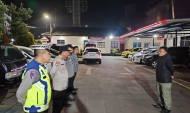 Polsek Cikupa Gelar Apel Ops Cipkon untuk Antisipasi Kejahatan Malam Hari