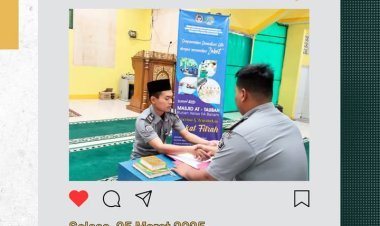 Rutan Batam Salurkan Zakat Fitrah, Wujudkan Kepedulian dan Pembinaan Spiritual