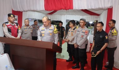 Kapolresta Tangerang Laksanakan Pengecekan Pos Terpadu Citra Raya dalam Rangka Operasi Ketupat 2025