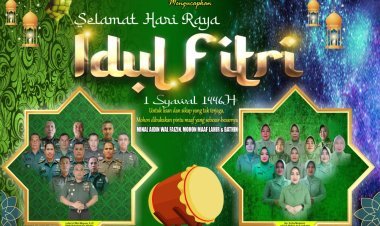 Dandim 0109 Aceh Singkil Ucapkan Selamat Idul Fitri: Mohon Maaf Lahir dan Batin