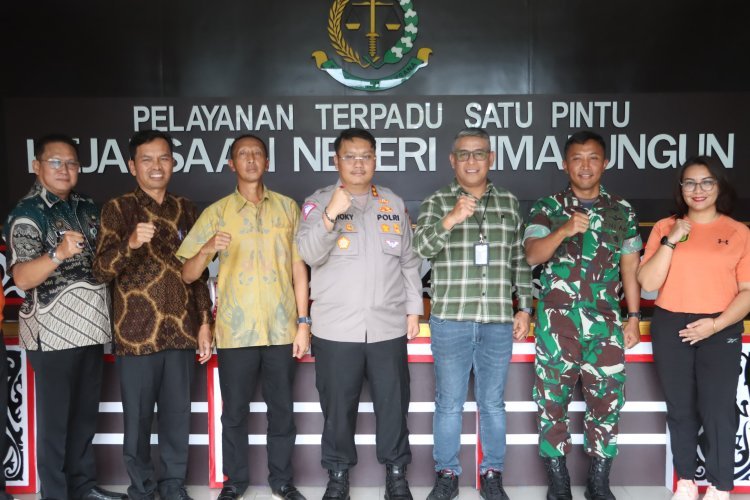 Kapolres Simalungun Gelar Silaturahmi Bersama Forko Pimda Jelang Ramadhan 1446 H