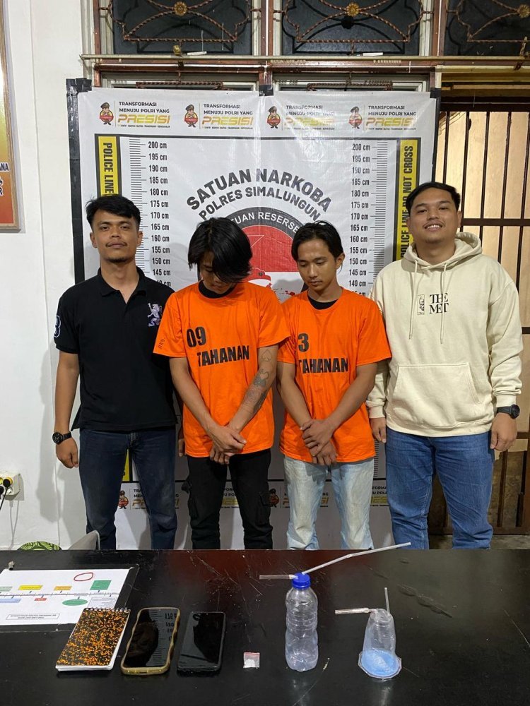 Luar Biasa! Sat Narkoba Polres Simalungun Gulung 3 Tersangka Narkoba di 2 Lokasi Berbeda dalam Sehari