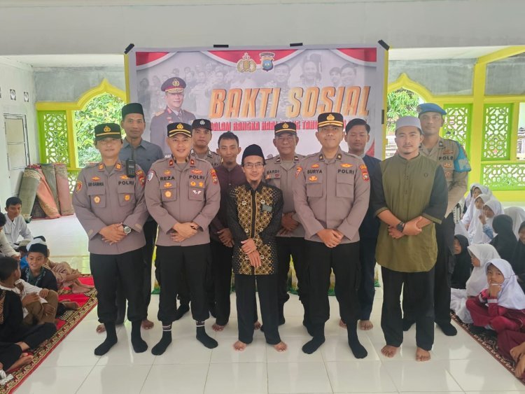 Polres Karimun Gelar Bakti Sosial di Yayasan Hidayatullah Sambut HUT Polda Kepri ke-20