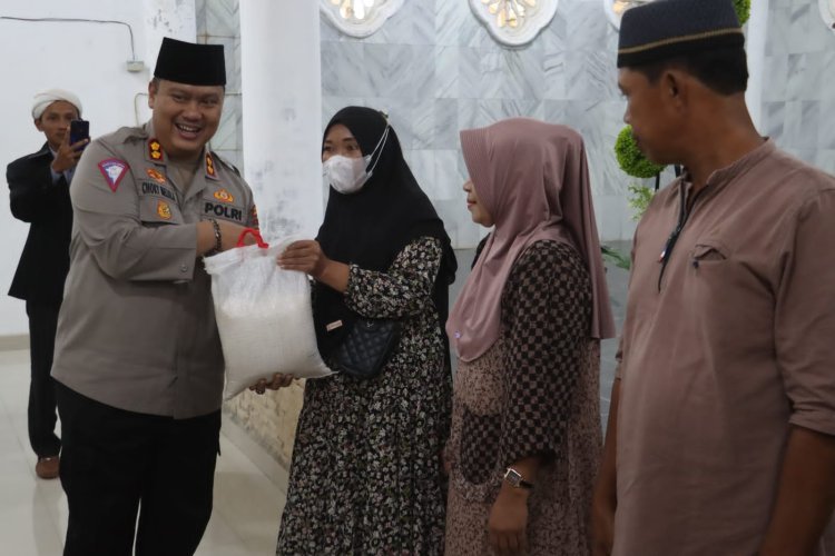 Kapolres Simalungun Gelar Bakti Sosial dan Silaturahmi dengan Tokoh Agama di Pondok Pesantren Syekh Salman Daim