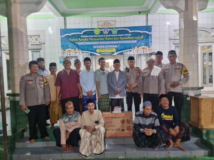 Polsek Cikupa Gelar Sholat Isya dan Tarawih Keliling Selama Ramadhan 1446 H