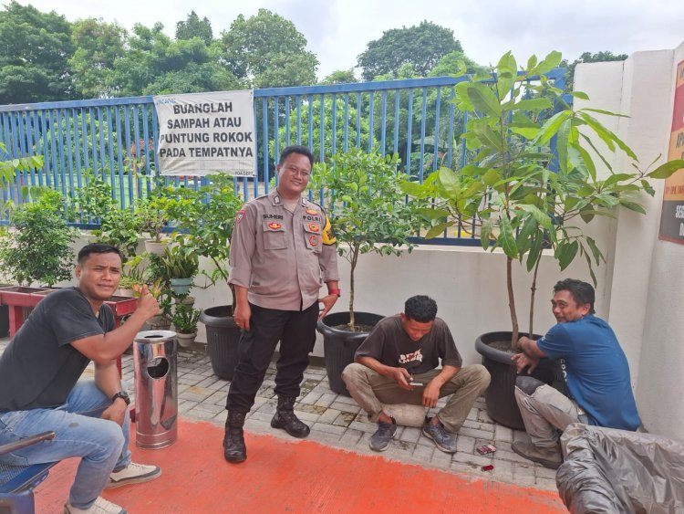 Bhabinkamtibmas Desa Talaga Dorong Pengangguran Manfaatkan Pelatihan Kerja