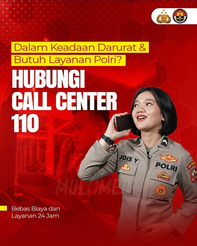 Polri Sediakan Call Center 110, Layanan Darurat 24 Jam untuk Masyarakat