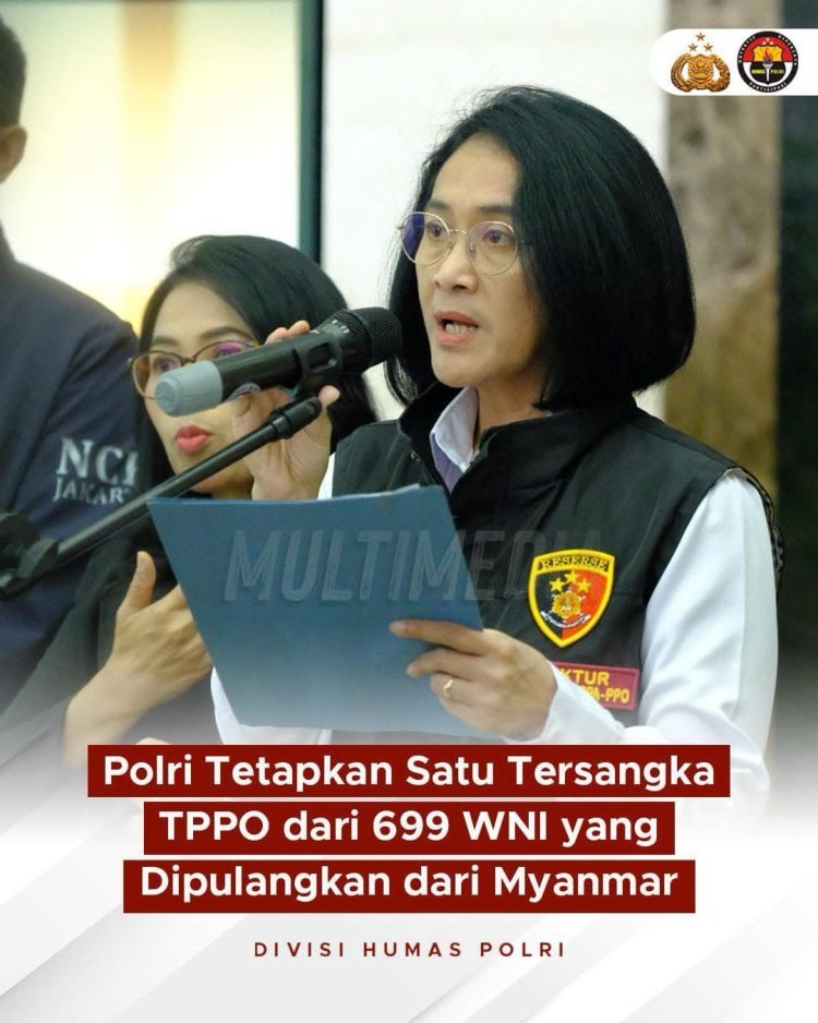 Kasus TPPO 699 WNI di Myanmar: Satu Tersangka Ditetapkan, Lima Lainnya dalam Penyelidikan