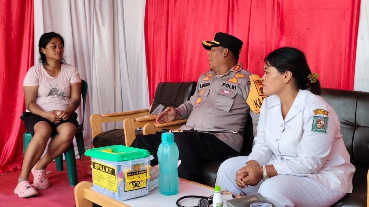 Kapolres Simalungun Berhasil Cegah Aksi Bunuh Diri Wanita di Rel Kereta Api Sinaksak