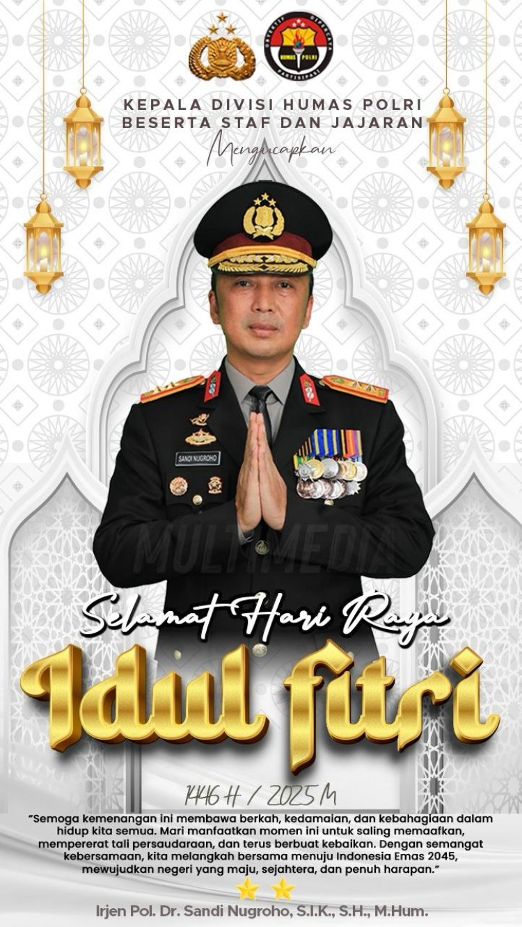 Humas Polri: Idul Fitri Momentum Pererat Persaudaraan dan Semangat Kebersamaan