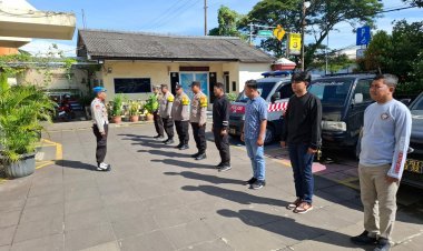 Apel Pagi Personel Polsek Cikupa Berjalan Lancar
