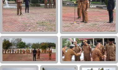 Semangat Baru Usai Idul Fitri, Bupati Aceh Singkil Pimpin Apel Perdana ASN