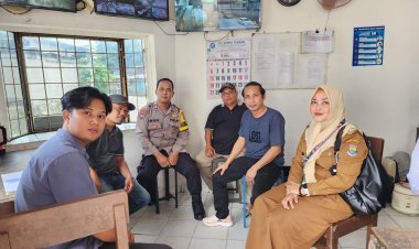 Kehangatan Silaturahmi, Bhabinkamtibmas Kunjungi Tokoh Masyarakat Kelurahan Bunder