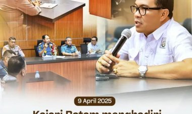 Kejaksaan Negeri Batam Hadiri Rapat Pengamanan Jalur VIP Terminal Domestik Punggur