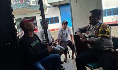 Bhabinkamtibmas Sambangi Warga Talaga, Pererat Sinergi Demi Kamtibmas Kondusif