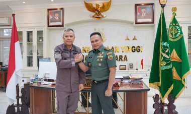 Perkuat Sinergi, Pangdam I/BB Kunjungi Dua Institusi Penegak Hukum di Medan