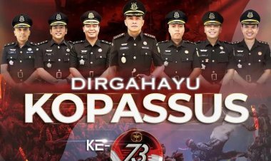 Kejari Batam: Selamat Ulang Tahun ke-73 Kopassus, Tetap Profesional dan Bertaqwa