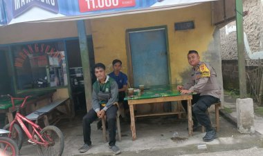 Sambang Bhabinkamtibmas, Perkuat Kedekatan Polri dengan Warga Desa Sukanagara