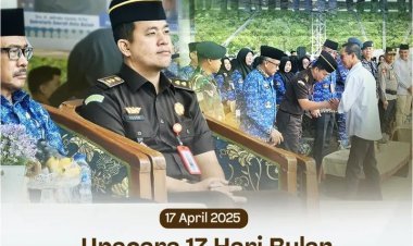 Hadir di Upacara 17 Hari Bulan, Kejari Batam Tegaskan Komitmen Sinergi dan Pelayanan Publik