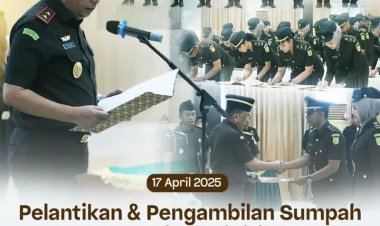 Kejati Kepri Kukuhkan CPNS: Teguhkan Integritas dan Profesionalisme