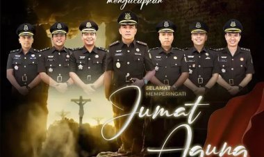 Maknai Pengorbanan dan Harapan, Kejari Batam Ucapkan Selamat Memperingati Jumat Agung