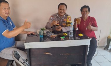 Bhabinkamtibmas Desa Cikupa Laksanakan Sambang ke Pengelola Pasar, Perkuat Sinergi untuk Keamanan Lingkungan