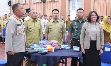 Kapolres Simalungun Hadiri Konsultasi Publik RPJMD dan Musrenbang RKPD Kabupaten Simalungun