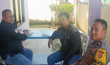 Ciptakan Kamtibmas Kondusif, Polsek Cikupa Jalin Komunikasi Lewat Sambang