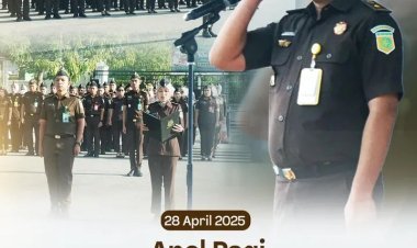 Kejaksaan Negeri Batam Tegakkan Disiplin dan Semangat Lewat Apel Pagi