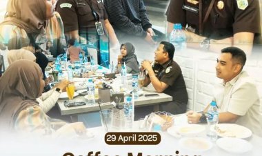 Pererat Kolaborasi, Kejaksaan Negeri Batam Undang Media dalam Morning Coffee Break
