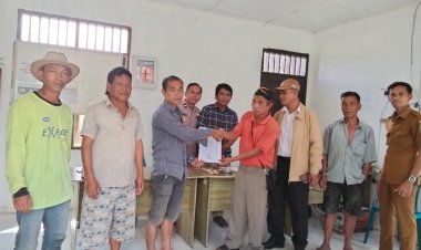 Kanit Binmas Dopar Menjadi Problem Solver Konflik Warga Nagori Silaban  Simalungun