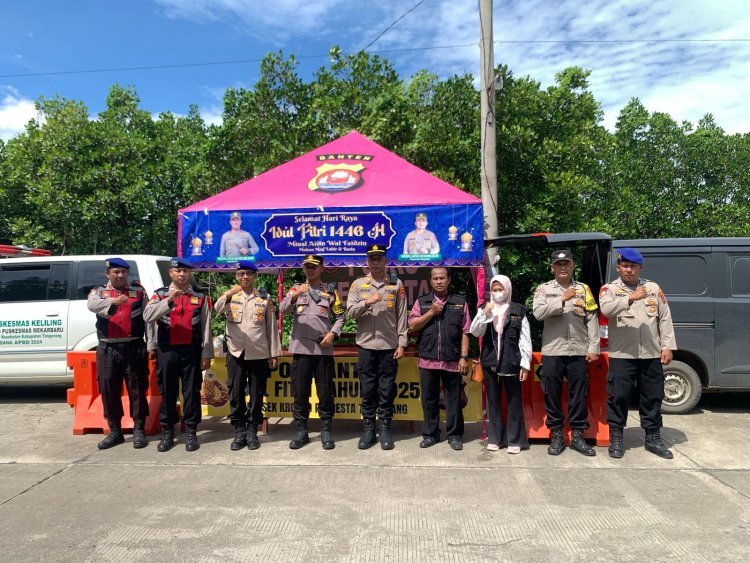 Polresta Tangerang Siagakan Pengamanan di Pulo Cangkir Kronjo Selama Libur Lebaran