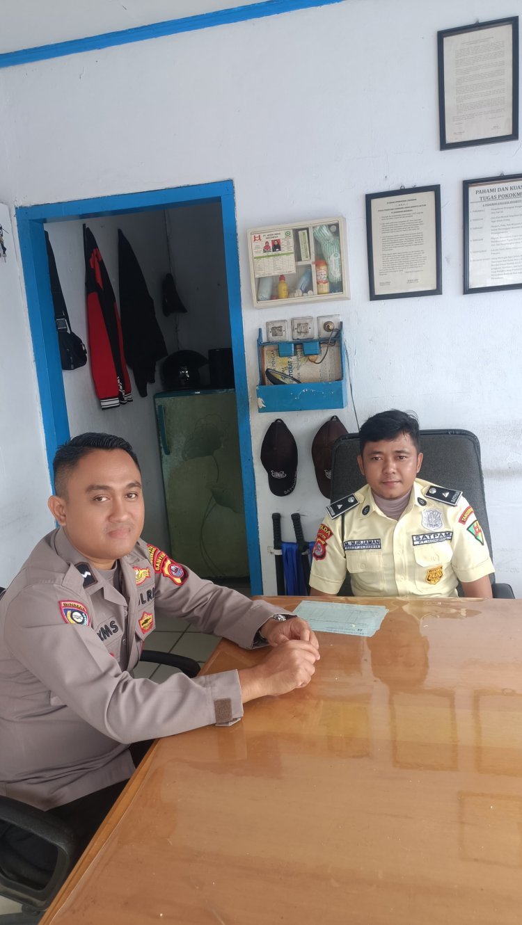 Babinkamtibmas Desa Sukanagara Tingkatkan Keamanan dengan Sambang ke Satpam PT Horn Ming