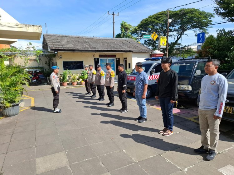 Apel Pagi Personel Polsek Cikupa Berjalan Lancar