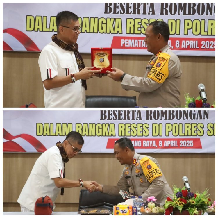 Silaturahmi dan Diskusi: Kapolres Simalungun Terima Kunjungan Kerja Anggota DPR RI