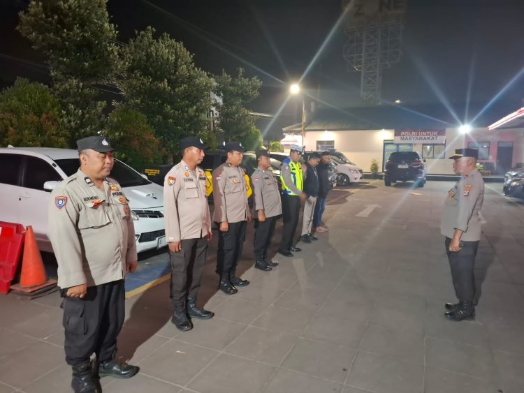 Apel Cipkon Digelar di Polsek Cikupa, Patroli Mobile Ditingkatkan