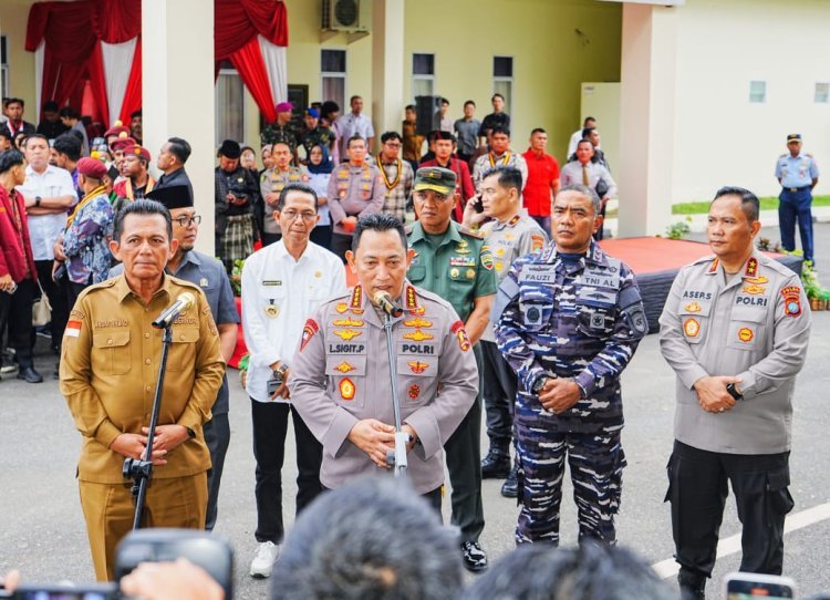 Di Hadapan Jajaran Polda Kepri, Kapolri Instruksikan Perkuat Semangat Kebangsaan