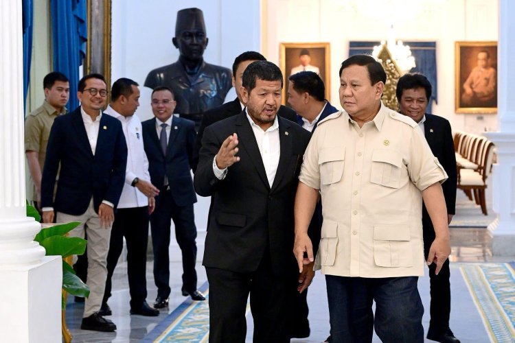 Presiden Prabowo Bahas Infrastruktur dengan Jajaran Komisi V DPR RI di Istana Merdeka