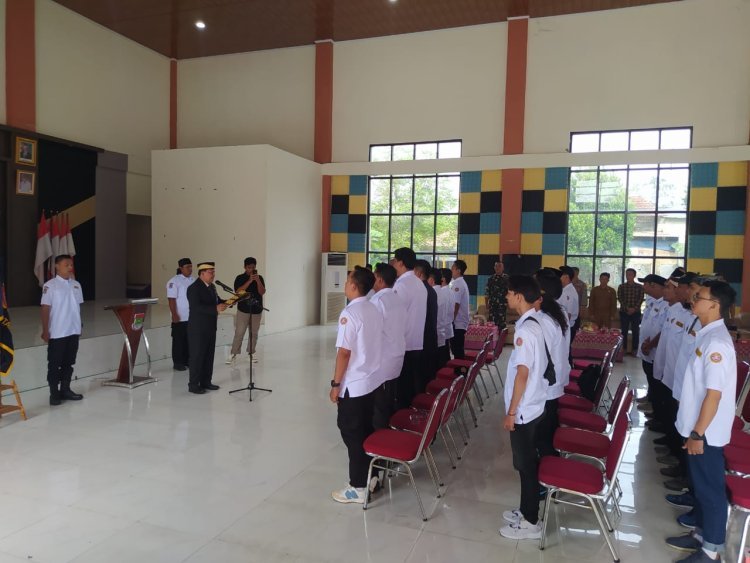 Pengukuhan Ketua dan Pengurus Karang Taruna Kecamatan Cikupa Periode 2025–2030