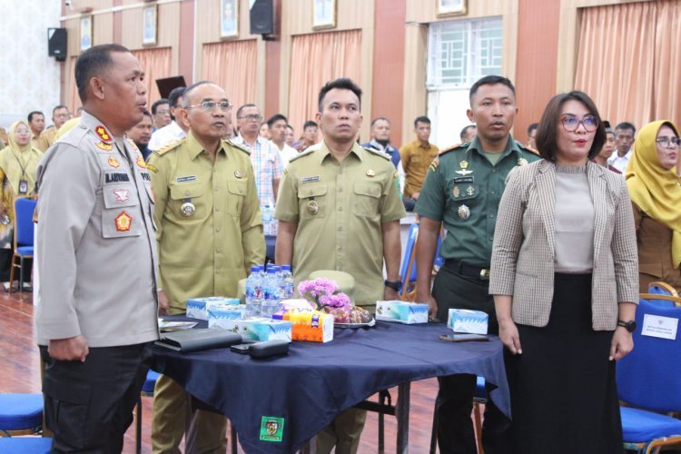 Kapolres Simalungun Hadiri Konsultasi Publik RPJMD dan Musrenbang RKPD Kabupaten Simalungun